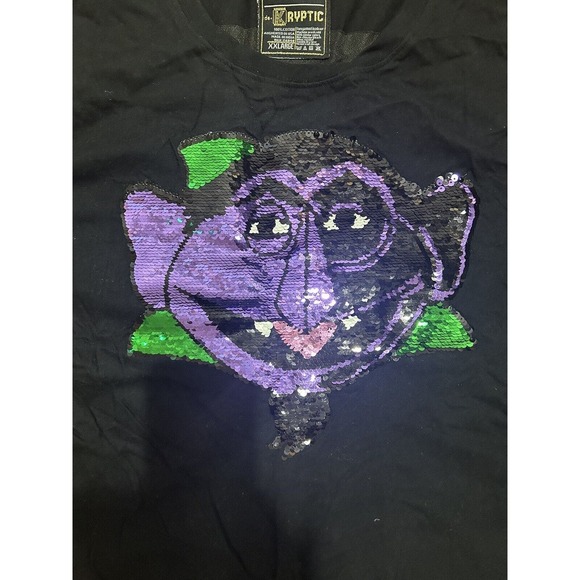 deKRYPTIC Sesame Street The Count Sequin T-Shirt Size 2XL - Picture 3 of 8